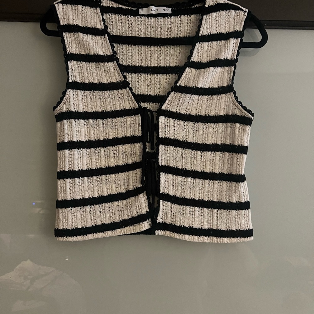 Mango knit top